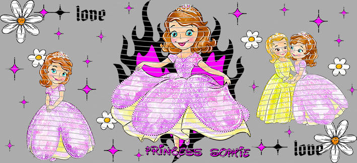 16oz Disney style-D-1094